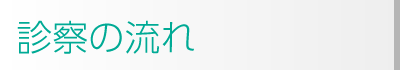 いむた内科 診察の流れ